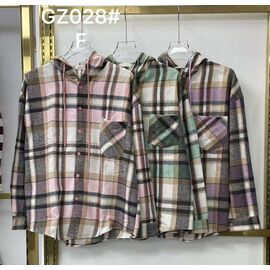 Фотография Рубашка женская Z028F pink р.50-54 "Yafeier" недорого оптом от прямого поставщика