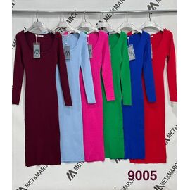 Фотография Платье женское 9005 green р.one size "Met&March" недорого оптом от прямого поставщика