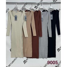 Фотография Платье женское 9005 l.grey р.one size "Met&March" недорого оптом от прямого поставщика