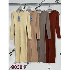 Фотография Платье женское 9038 beige р.one size "Met&March" недорого оптом от прямого поставщика