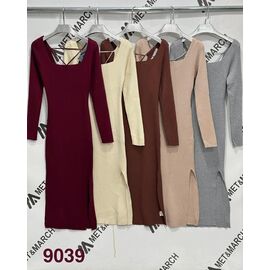 Фотография Платье женское 9039 grey р.one size "Met&March" недорого оптом от прямого поставщика