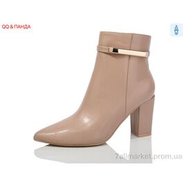 Черевики жіночі стильні Весна/осінь QQ39-2 (6 пар р.36-41) "QQ&Панда" недорого оптом від прямого постачальника