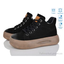 Черевики жіночі стильні Весна/осінь 86681 black (6 пар р.36-40) "S.Sofi.S" недорого оптом від прямого постачальника