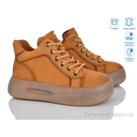 Черевики жіночі стильні Весна/осінь 86681 khaki (6 пар р.36-40) "S.Sofi.S" недорого оптом від прямого постачальника