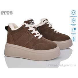 Черевики жіночі стильні Зима DD7572-35 (6 пар р.36-40) "ITTS" недорого оптом від прямого постачальника