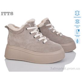 Черевики жіночі стильні Зима DD7570-17 (6 пар р.36-40) "ITTS" недорого оптом від прямого постачальника