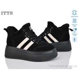 Черевики жіночі стильні Зима DD7579-1 (6 пар р.36-40) "ITTS" недорого оптом від прямого постачальника