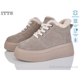 Черевики жіночі стильні Зима DD7573-17 (6 пар р.36-40) "ITTS" недорого оптом від прямого постачальника