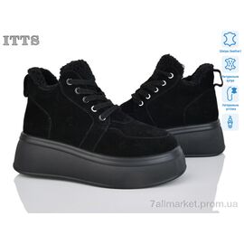 Черевики жіночі стильні Зима DD7576-1 (6 пар р.36-40) "ITTS" недорого оптом від прямого постачальника