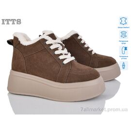 Фотография Ботинки женские стильные зима DD7578-35 (6 пар р.36-40) "ITTS" недорого оптом от прямого поставщика