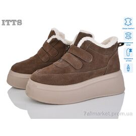 Фотография Ботинки женские стильные зима DD7577-35 (6 пар р.36-40) "ITTS" недорого оптом от прямого поставщика