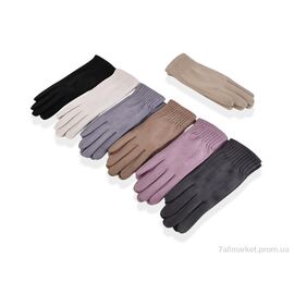 Рукавички жіночі Зима B22-62 mix (12 шт. р.сітка6,5-8,5) "TUZZI" недорого оптом від прямого постачальника