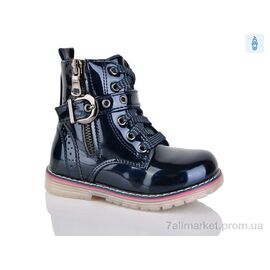 Фотография Ботинки детские удобные Весна/осень 0171ZY blue (8 пар р.23-28) "SANLIN" недорого оптом от прямого поставщика