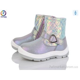Черевики дитячі зручні Весна/осінь 101 silver (8 пар р.25-28) "Леопард" недорого оптом від прямого постачальника