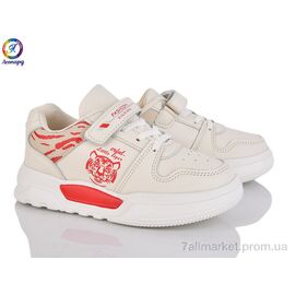 Кросівки дитячі модні Весна/осінь WU157-A14 (8 пар р.32-37) "Леопард" недорого оптом від прямого постачальника