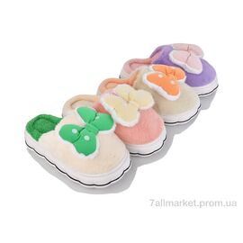 Тапки жіночі для будинку Зима 8118 mix (12 пар р.36-41) "SANLIN 2" недорого оптом від прямого постачальника