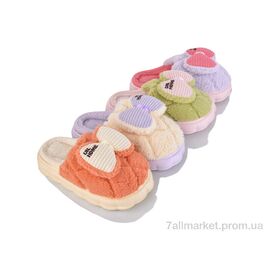 Фотография Тапки женские для дома зима 52358 mix (12 пар р.38-41) "SANLIN 2" недорого оптом от прямого поставщика