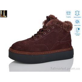 Черевики жіночі стильні Зима LX0073-4 (8 пар р.36-41) "Lilin" недорого оптом від прямого постачальника