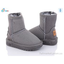 Фотография Угги детские утепленные зима T7021-2 (8 пар р.21-26) "BBT" недорого оптом от прямого поставщика