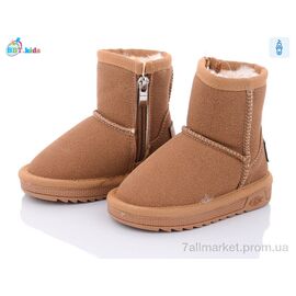 Фотография Угги детские утепленные зима T7021-5 (8 пар р.21-26) "BBT" недорого оптом от прямого поставщика