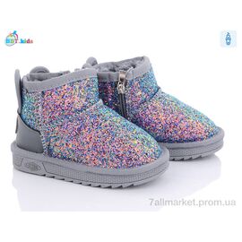 Уггі дитячі утеплені Зима T7020-3 (8 пар р.26-31) "BBT" недорого оптом від прямого постачальника