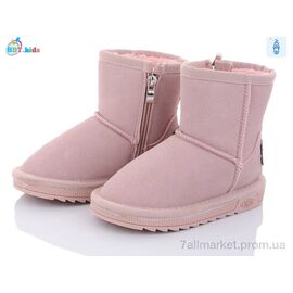 Уггі дитячі утеплені Зима T7022-3 (8 пар р.26-31) "BBT" недорого оптом від прямого постачальника