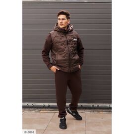 Чоловічий спортивний костюм на флісі р.50;52;54;56-58;58-60 (4кол.) "LETTI" купити недорого від прямого постачальника