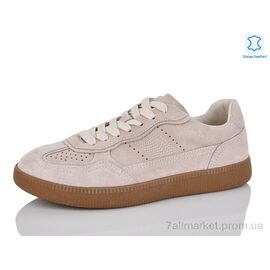 Кросівки жіночі модні Весна/осінь D3860-3 beige (8 пар р.36-41) "Violeta" недорого оптом від прямого постачальника