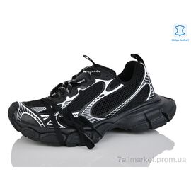 Кросівки жіночі модні Весна/осінь HD30(1001-1)-2 black-white (8 пар р.36-41) "Violeta" недорого оптом від прямого постачальника