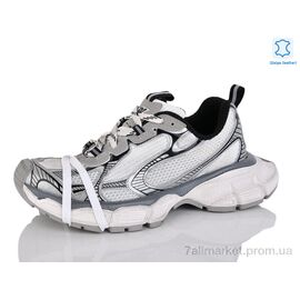 Кросівки жіночі модні Весна/осінь HD30(1001-1)-6 grey-black (8 пар р.36-41) "Violeta" недорого оптом від прямого постачальника