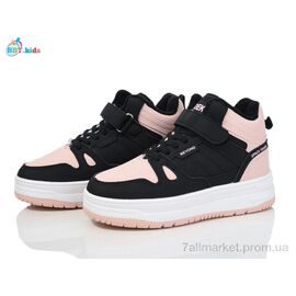 Черевики дитячі зручні Зима T325-3-6 (8 пар р.32-37) "BBT" недорого оптом від прямого постачальника