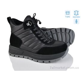 Фотография Ботинки женские стильные зима 82090-1-200 (6 пар р.36-41) "Leguzaza" недорого оптом от прямого поставщика