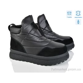 Фотография Ботинки женские стильные зима 5937-3-200 (6 пар р.36-41) "Leguzaza" недорого оптом от прямого поставщика