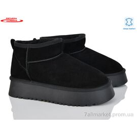 Уггі жіночі утеплені Зима 777-K70 (6 пар р.36-41) "Seven" недорого оптом від прямого постачальника