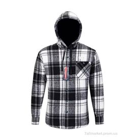 Чоловіча сорочка Зима W2513 black (5 шт. р.сіткаXL-5XL) "Verton" недорого оптом від прямого постачальника