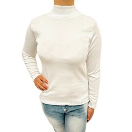 Фотография Гольф женский 3129 milk байка р.S-3XL "Алия" недорого оптом от прямого поставщика