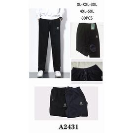 Фотография Штаны спортивные мужские утеплённые A2431 navy р.XL-5XL "ZERO" недорого оптом от прямого поставщика