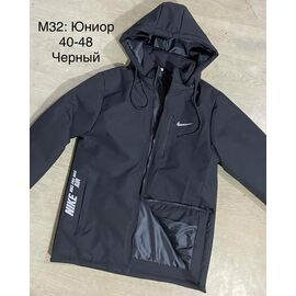 Фотография Ветровка мужская M32 black р.40-48 "ZERO" недорого оптом от прямого поставщика