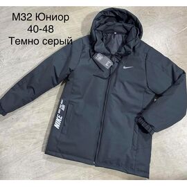 Фотография Ветровка мужская M32 d.grey р.40-48 "ZERO" недорого оптом от прямого поставщика