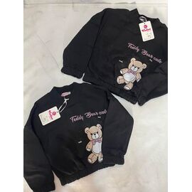 Фотография Свитер детский на девочку ZA1103 black р.3-7 "Zayka" недорого оптом от прямого поставщика