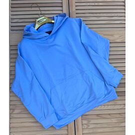 Фотография Худи женское 115 l.blue р.S-XL "VICTORY" недорого оптом от прямого поставщика