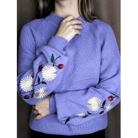 Светр жіночий 5807 lilac р.42-48 "Kosta" недорого оптом від прямого постачальника