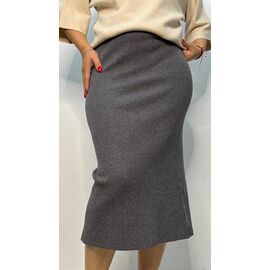 Фотография Юбка женская 605 grey р.44-48 "Kosta" недорого оптом от прямого поставщика