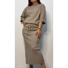 Фотография Костюм женский 625 beige р.44-48 "Kosta" недорого оптом от прямого поставщика