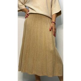 Фотография Юбка женская 692 beige р.44-48 "Kosta" недорого оптом от прямого поставщика