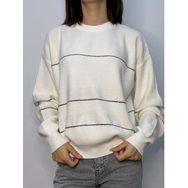 Светр жіночий 76629 white р.42-48 "Kosta" недорого оптом від прямого постачальника