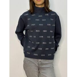 Светр жіночий 76706-2 navy р.42-48 "Kosta" недорого оптом від прямого постачальника