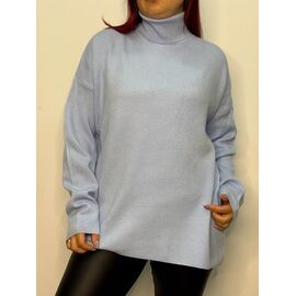 Светр жіночий 9752 l.blue р.46-52 "Kosta" недорого оптом від прямого постачальника