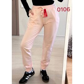 Фотография Штаны спортивные женские 0106 pink р.48-56 "FSN" недорого оптом от прямого поставщика