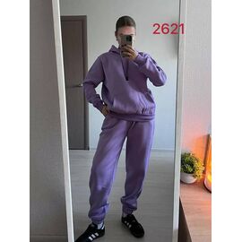 Фотография Костюм спортивный женский 2621 lilac р.46-52 "FSN" недорого оптом от прямого поставщика